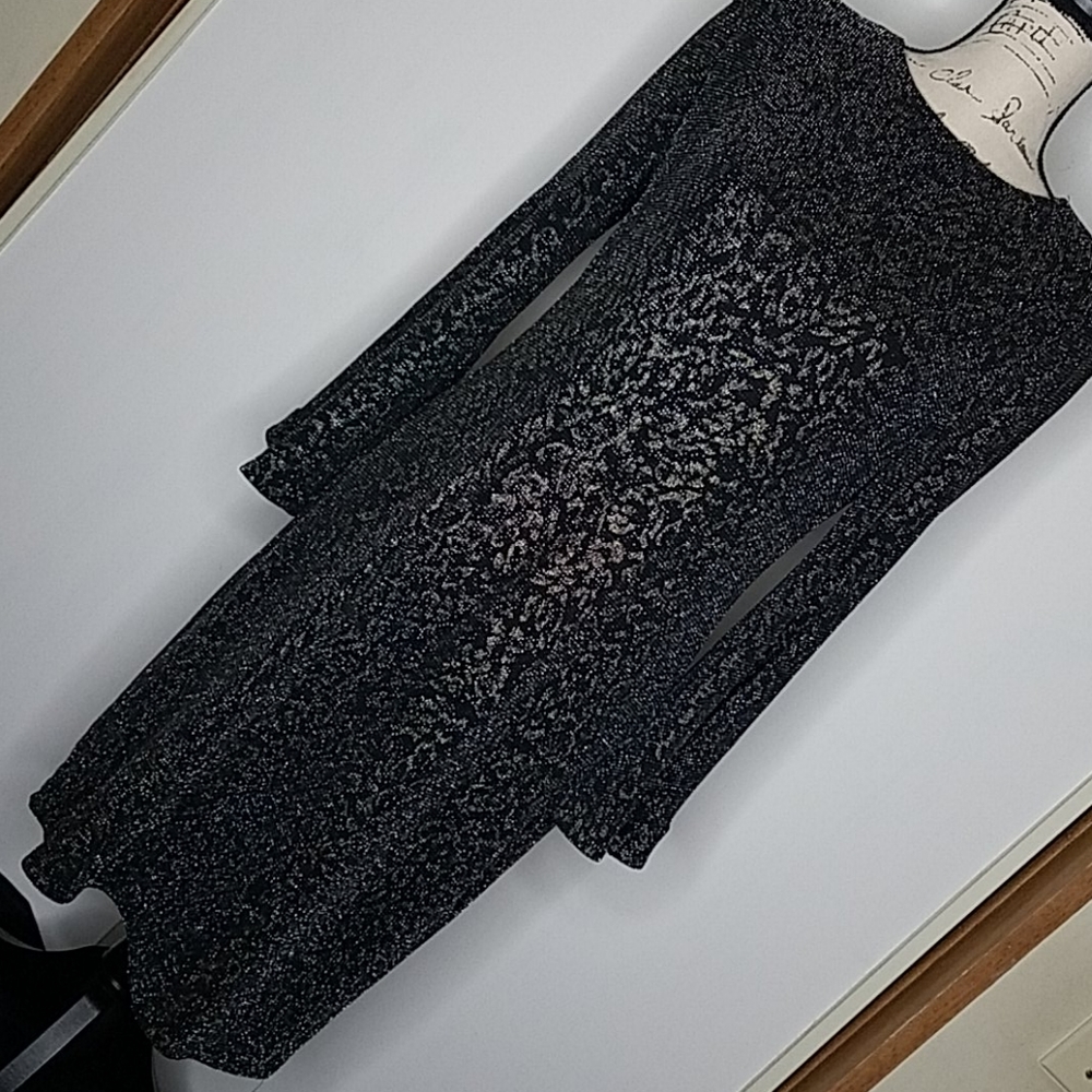 MSK size medium leopard print cocktail dress